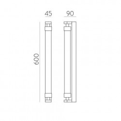 SIENINIS LED ŠVIESTUVAS LINEO H60 11W JUODAS pigiau