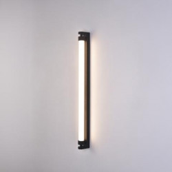 SIENINIS LED ŠVIESTUVAS LINEO H90 16W JUODAS