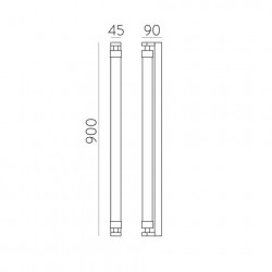 SIENINIS LED ŠVIESTUVAS LINEO H90 16W BALTAS pristatymas
