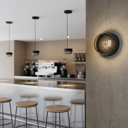 LUBINIS | SIENINIS LED ŠVIESTUVAS PIXEL 10W JUODAS pigiau
