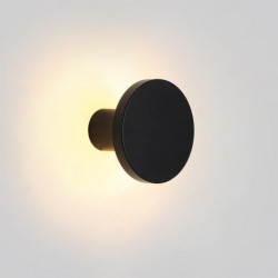 SIENINIS LED ŠVIESTUVAS CORVUS 7,5W JUODAS skubiai
