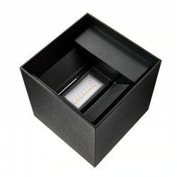 SIENINIS LED ŠVIESTUVAS MILDA 4,9W JUODAS pigiau