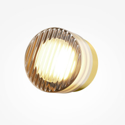Sieninis LED šviestuvas OLO 6W CCT žalvario spalvos pigiau