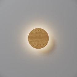 Sieninis LED šviestuvas BASIC 5W CCT rudas kaina