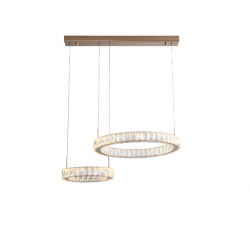 PAKABINAMAS LED ŠVIESTUVAS GIRONA 36W AUKSO SPALVOS STEP DIM