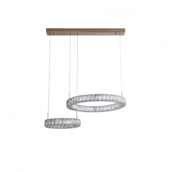 PAKABINAMAS LED ŠVIESTUVAS GIRONA 36W AUKSO SPALVOS STEP DIM kaina
