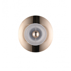 SIENINIS LED ŠVIESTUVAS DIOP 8W AUKSO|CHROMO SPALVOS STEP DIM