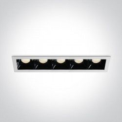 Įleidžiamas LED šviestuvas 50507B/W/W 32,5W 3000K juodas