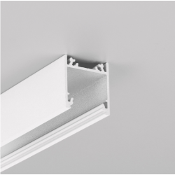 LED PROFILIS LINEA20 EE7F/TY PAVIRŠINIS, 2M, BALTAS