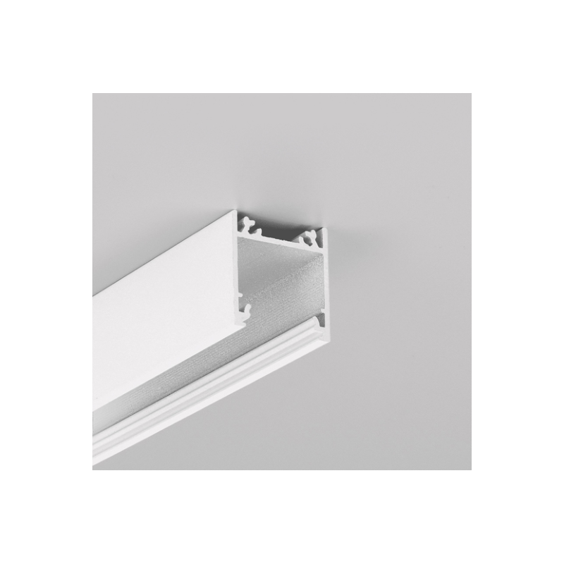 LED PROFILIS TOPMET LINEA20 EE7F/TY PAVIRŠINIS, 2M, BALTAS C1020001