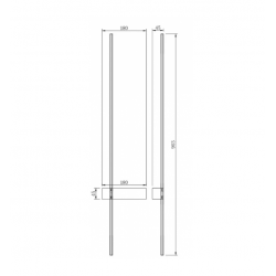 SIENINIS LED ŠVIESTUVAS ARCO 12W CCT AUKSO SPALVOS STEP DIM kaina