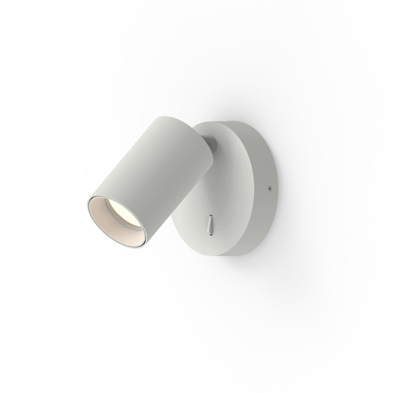 SIENINIS ŠVIESTUVAS ACB GINA ROUND BALTAS A3874082B