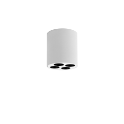LUBINIS LED ŠVIESTUVAS INVISIBLE ROUND 9W BALTAS