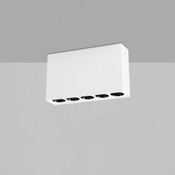 LUBINIS LED ŠVIESTUVAS INVISIBLE RECTANGULAR 12W BALTAS kaina
