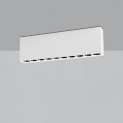 LUBINIS LED ŠVIESTUVAS INVISIBLE RECTANGULAR 24W BALTAS kaina