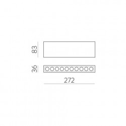 LUBINIS LED ŠVIESTUVAS INVISIBLE RECTANGULAR 24W JUODAS atsiliepimai