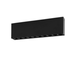 LUBINIS LED ŠVIESTUVAS INVISIBLE RECTANGULAR 24W JUODAS