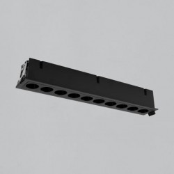 ĮLEIDŽIAMAS LED ŠVIESTUVAS INVISIBLE 24W JUODAS kaina