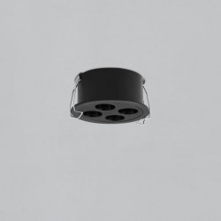 ĮLEIDŽIAMAS LED ŠVIESTUVAS INVISIBLE 9W JUODAS pigiau