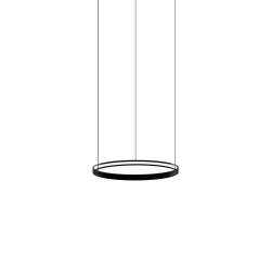 PAKABINAMAS LED ŠVIESTUVAS LOOP D60 JUODAS