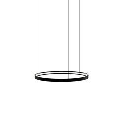 PAKABINAMAS LED ŠVIESTUVAS LOOP D80 JUODAS