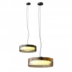 Pakabinamas LED šviestuvas RINGO D70 29,9W CCT DŪMINTO STIKLO kaina
