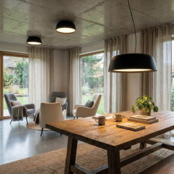 PAKABINAMAS LED ŠVIESTUVAS OSLO D51 22W JUODAS internetu