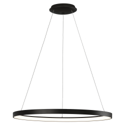 PAKABINAMAS LED ŠVIESTUVAS GRACE D98 89W JUODAS DALI | PUSH