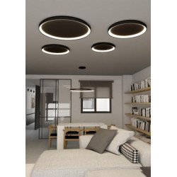LUBINIS LED ŠVIESTUVAS GRACE D78 77W JUODAS TRIAC internetu