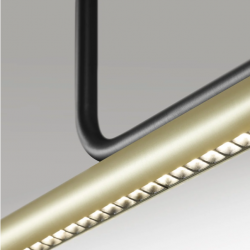 PAKABINAMAS LED šviestuvas AMBROSIA PRO 120 RSC 38,7W 3000K aukso spalvos internetu