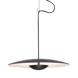 PAKABINAMAS LED ŠVIESTUVAS GINGER D42 19,7W JUODAS kaina