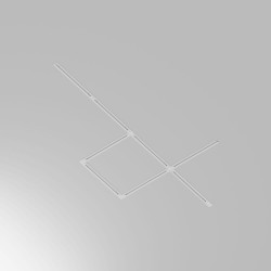 ĮLEIDŽIAMAS MAYTONI TRACK SISTEMOS BĖGELIS 100CM BALTAS internetu
