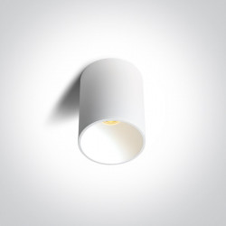 LUBINIS LED ŠVIESTUVAS 12106E/W/V 6W BALTAS