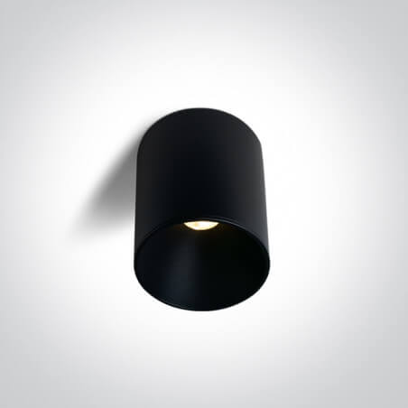 LUBINIS LED ŠVIESTUVAS ONE LIGHT 12112E/B/V 12W JUODAS