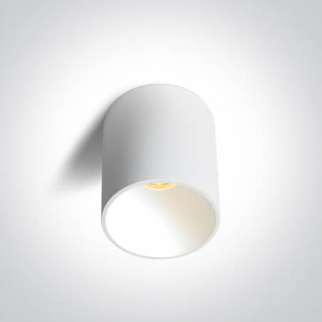 LUBINIS LED ŠVIESTUVAS ONE LIGHT 12114E/W/V 14W BALTAS