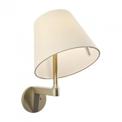 SIENINIS LED ŠVIESTUVAS MELAMPO 5W BRONZOS SPALVOS kaina