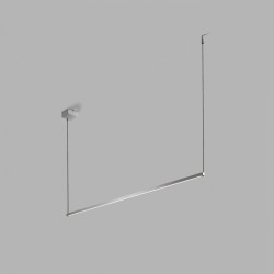 PAKABINAMAS LED ŠVIESTUVAS STRIPE S1500 35W CCT pilkas