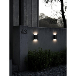 SIENINIS LED šviestuvas FOLD 10 7,5w JUODAS pigiau