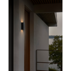 SIENINIS LED šviestuvas FOLD 10 7,5w JUODAS skubiai