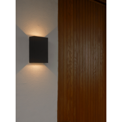 SIENINIS LED šviestuvas FOLD 10 7,5w JUODAS atsiliepimai
