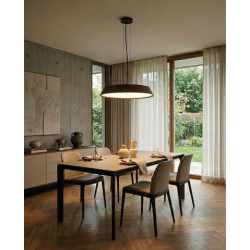 PAKABINAMAS LED ŠVIESTUVAS CORA D61 50W TAMSIAI RUDAS pristatymas