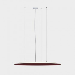 PAKABINAMAS LED ŠVIESTUVAS SOUND D90 34W RAUDONAS kaina