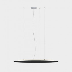 PAKABINAMAS LED ŠVIESTUVAS SOUND D90 34W ANTRACITO SPALVOS kaina