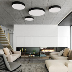 LUBINIS LED ŠVIESTUVAS ISIA D100 126W JUODAS DALI | PUSH internetu