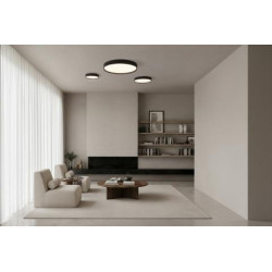 LUBINIS LED ŠVIESTUVAS MINSK D30 18W JUODAS TRIAC pigiau