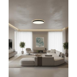 LUBINIS LED ŠVIESTUVAS LISBOA D40 36,5W JUODAS TRIAC pigiau