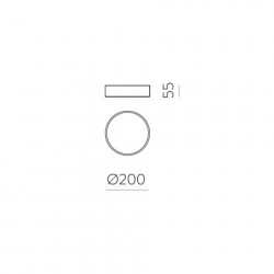 LUBINIS LED ŠVIESTUVAS LONDON 12W D20 BALTAS TRIAC pigiau