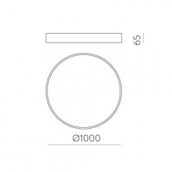 LUBINIS LED ŠVIESTUVAS LONDON 136W D100 BALTAS TRIAC pigiau