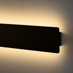 SIENINIS LED ŠVIESTUVAS FOSCA 10W L40 JUODAS pigiau