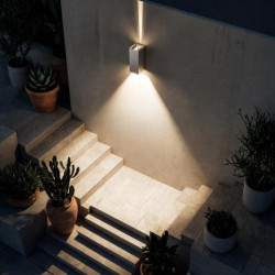 SIENINIS LED ŠVIESTUVAS LUMO 11W BALTAS skubiai